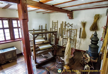 Marksburg - weaving room 